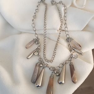 Women's Silvertone Necklace